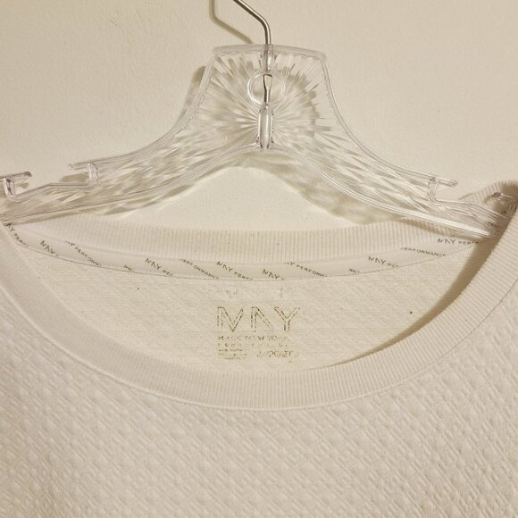 Marc NY Performance | Women's C'est La Vie Novelty Cream Sweatshirt (Size 2X) - Picture 3 of 13
